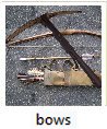 bow and arrows